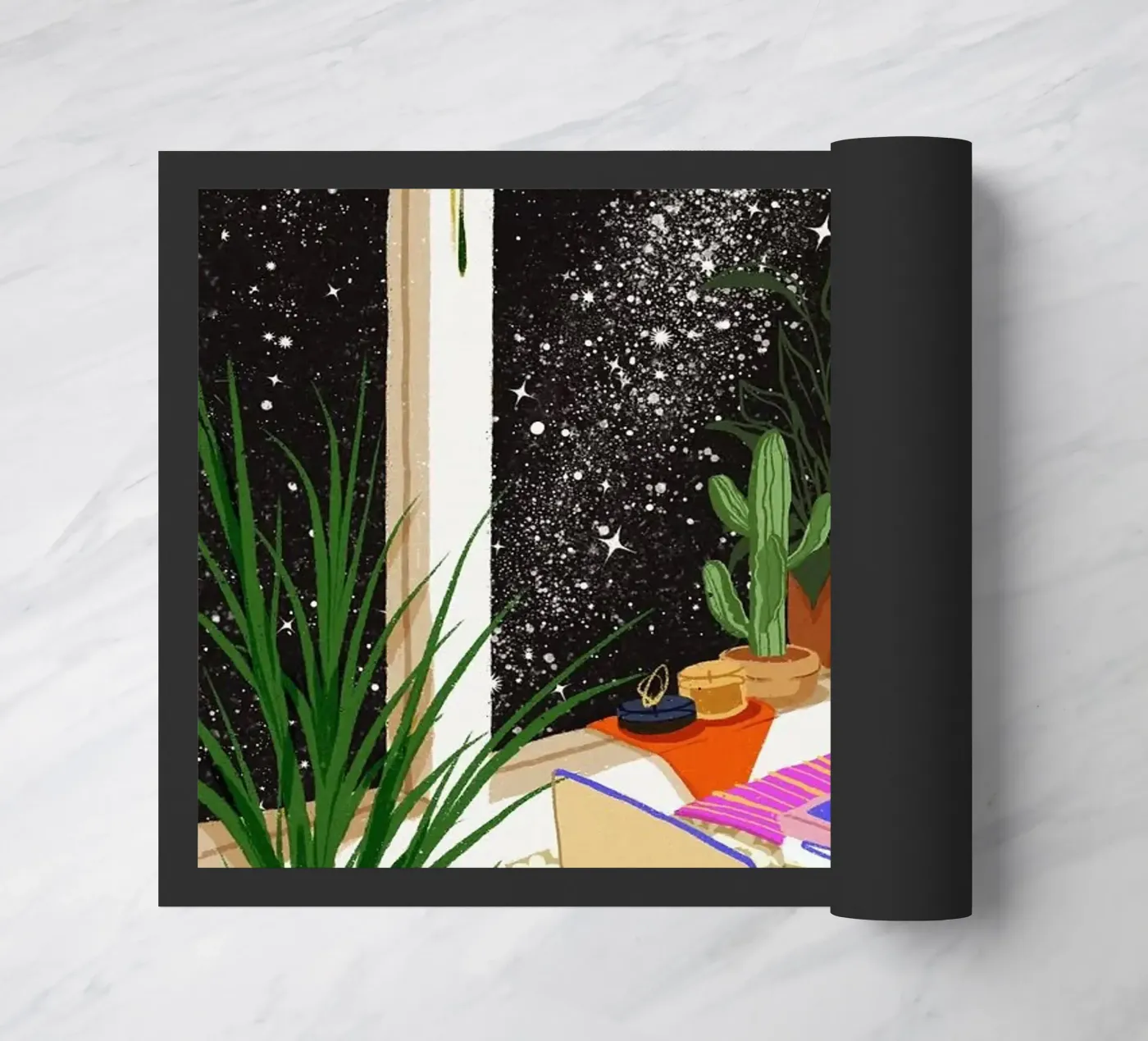 work space doormat by John C Labut