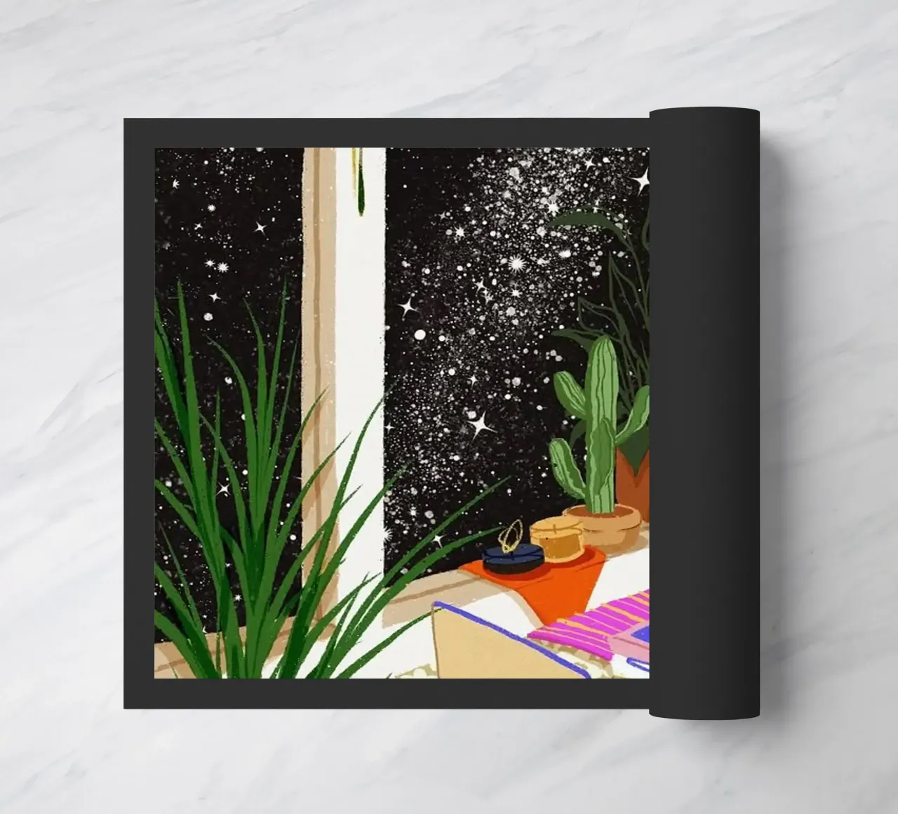 work space doormat by John C Labut