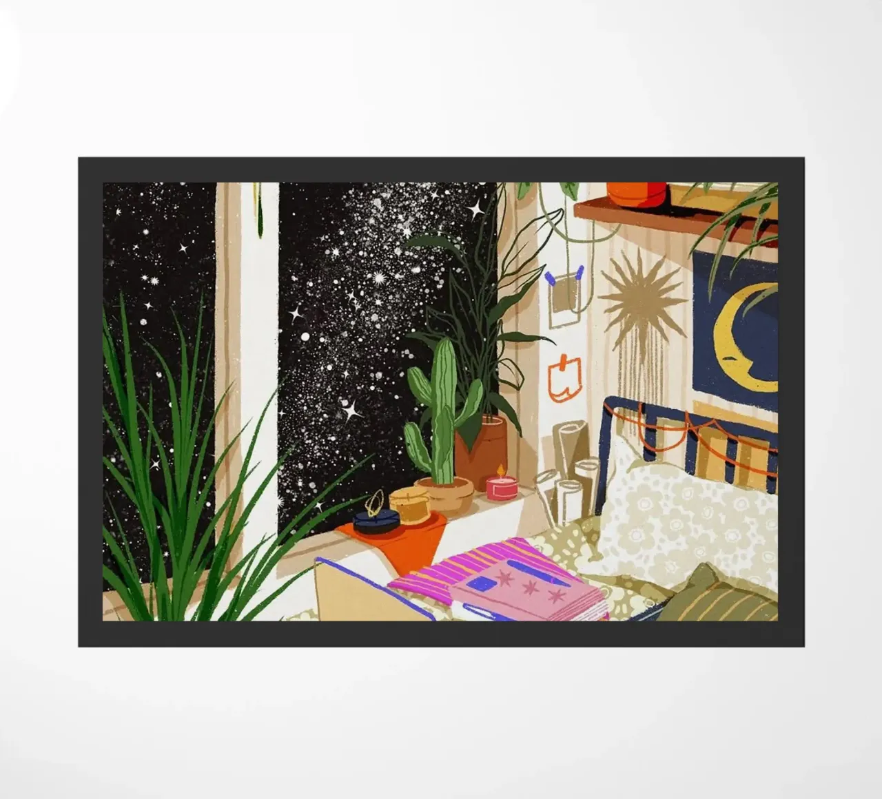 work space doormat by John C Labut