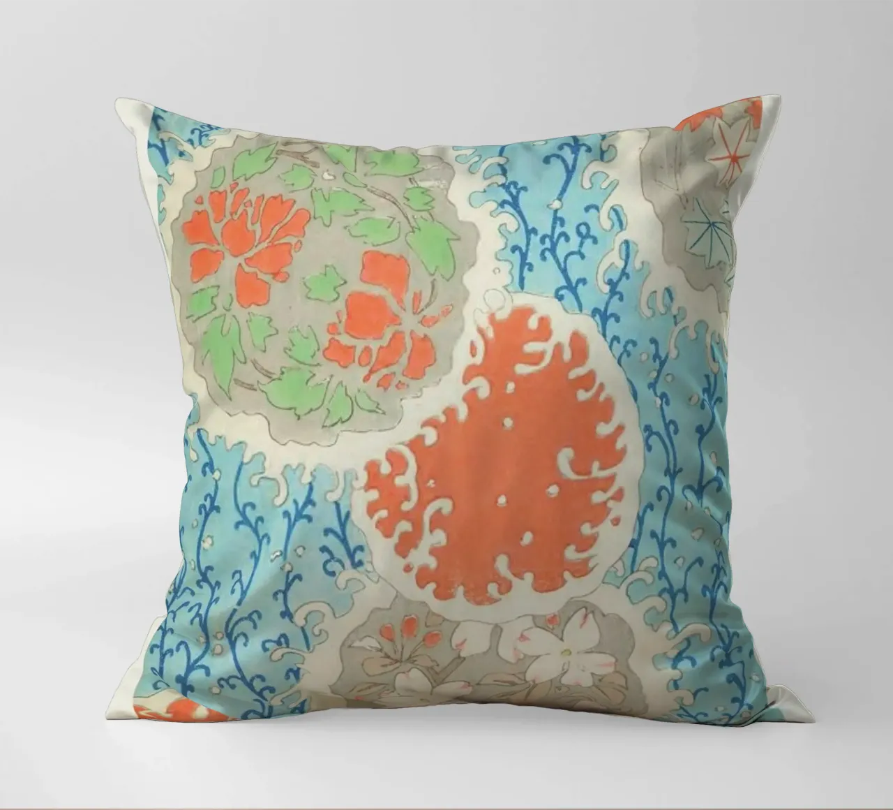 Shin-Bijutsukai - Float cuscino da Vintage by JUNIQE