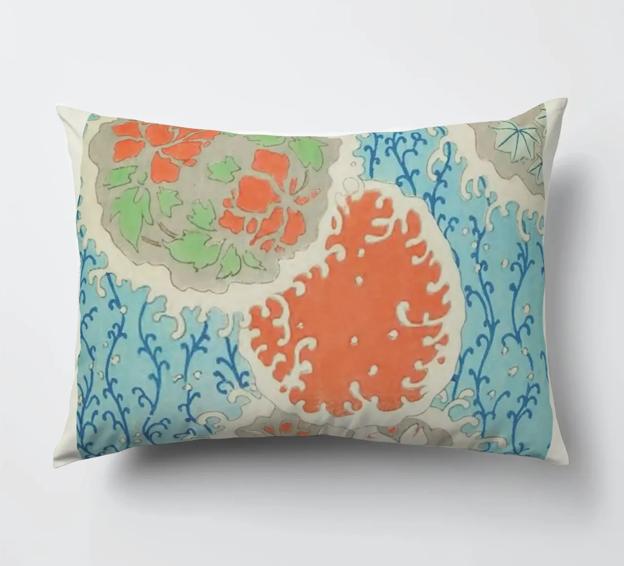 Shin-Bijutsukai - Float cuscino da Vintage by JUNIQE