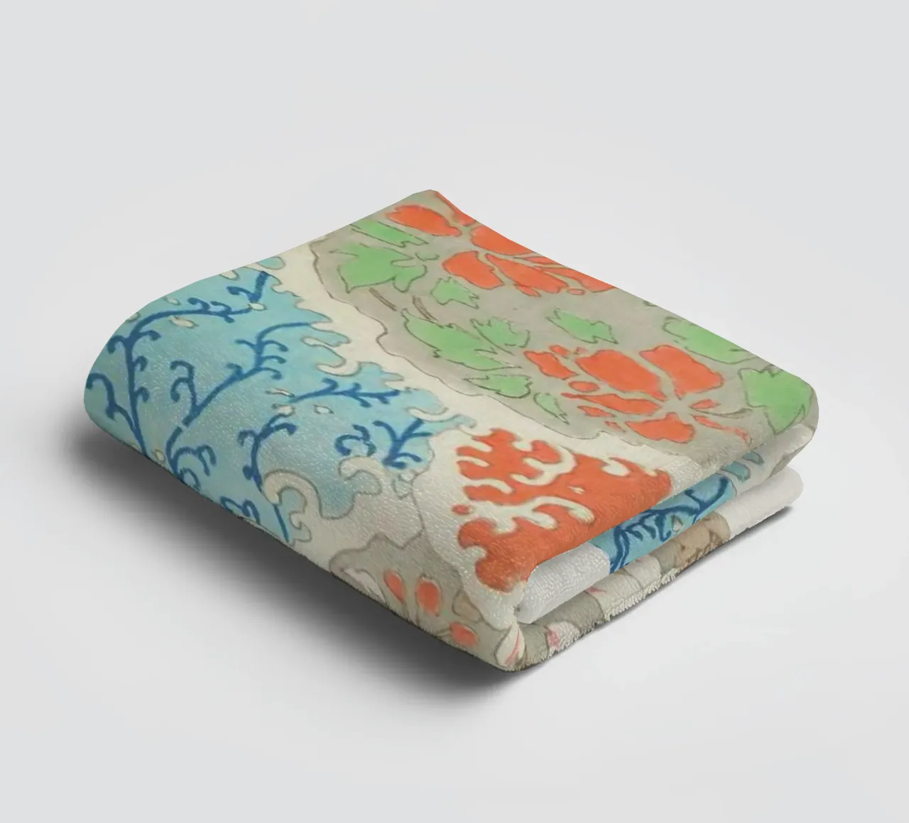 Shin-Bijutsukai - Float badhanddoek van Vintage by JUNIQE