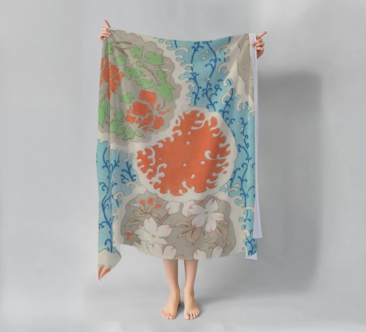 Shin-Bijutsukai - Float toalla de playa de Vintage by JUNIQE