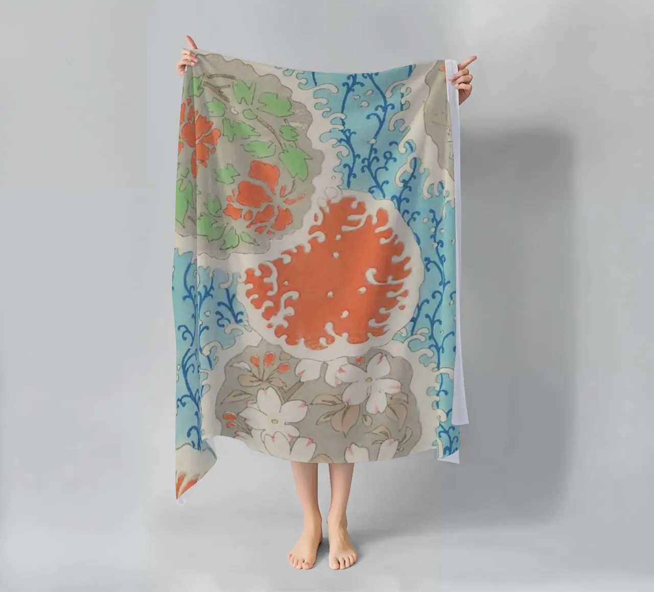 Shin-Bijutsukai - Float Strandtuch von Vintage by JUNIQE
