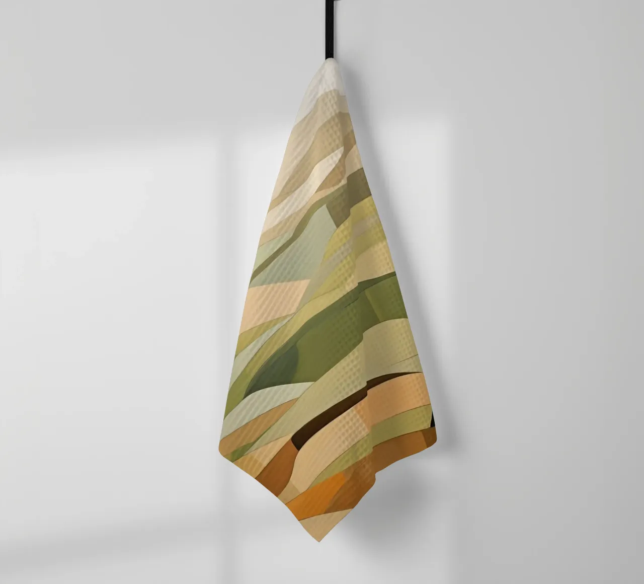 Mountain landscape tea towel by Imagine