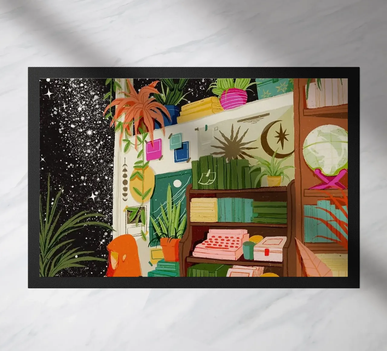 books doormat by John C Labut