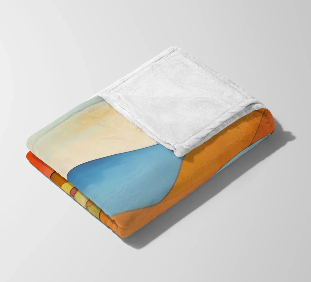 Paesaggio colorato coperta in pile da Imagine