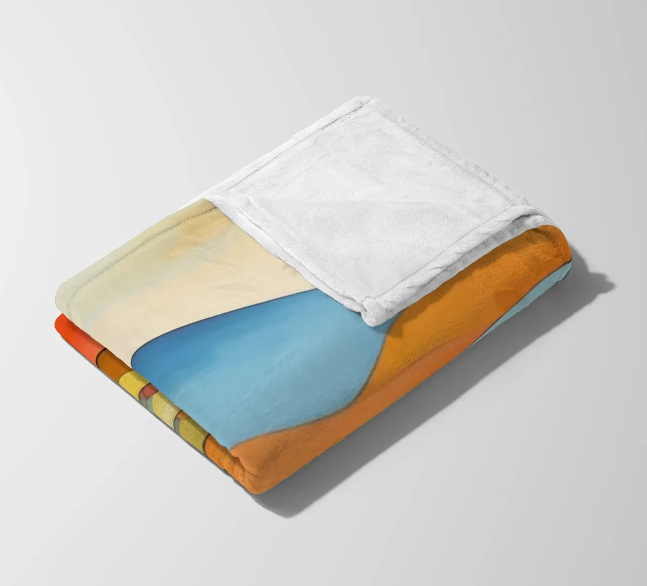 Paesaggio colorato coperta in pile da Imagine