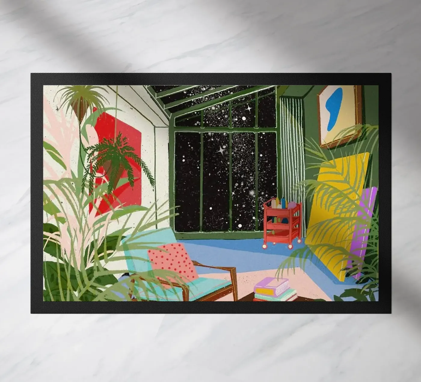 cielo stellato zerbino da John C Labut