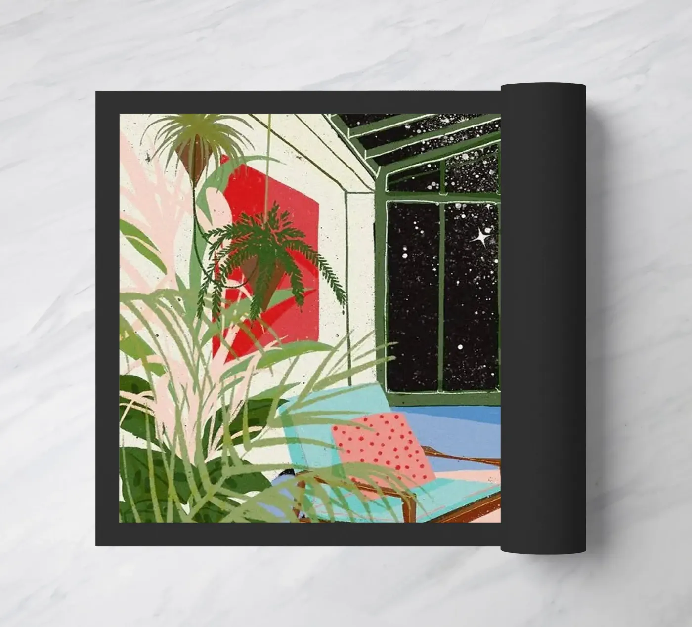 cielo stellato zerbino da John C Labut