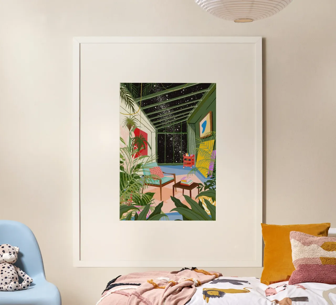 cielo stellato poster da John C Labut