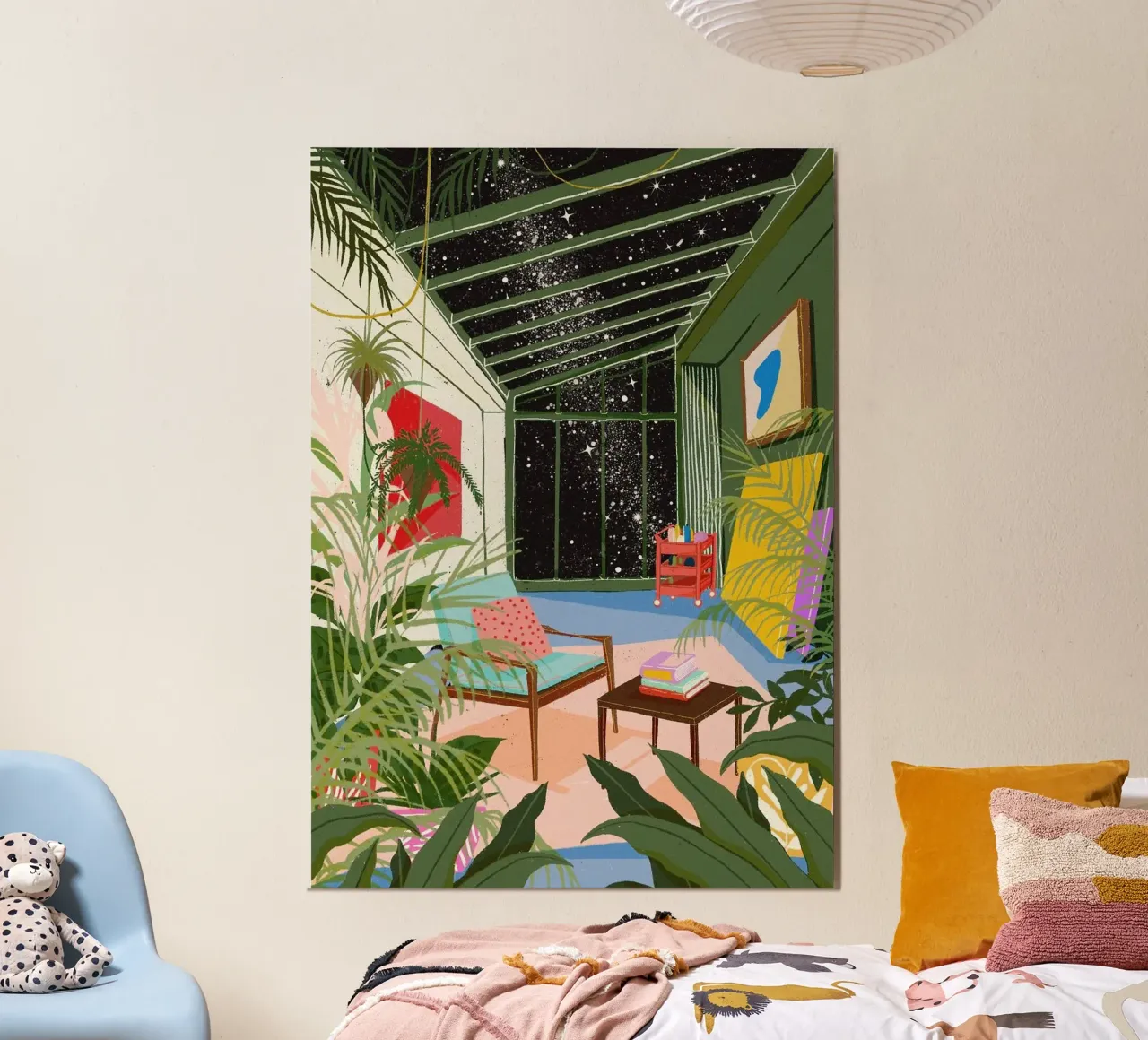 cielo stellato poster da John C Labut