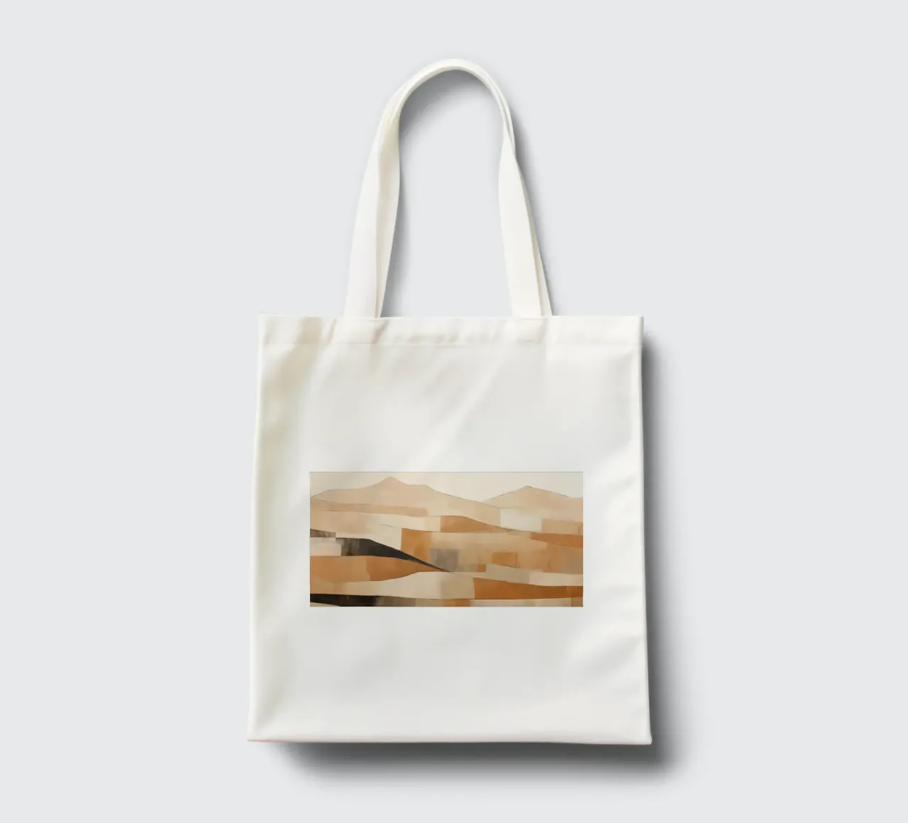 Colline in marrone borsa in juta da Imagine
