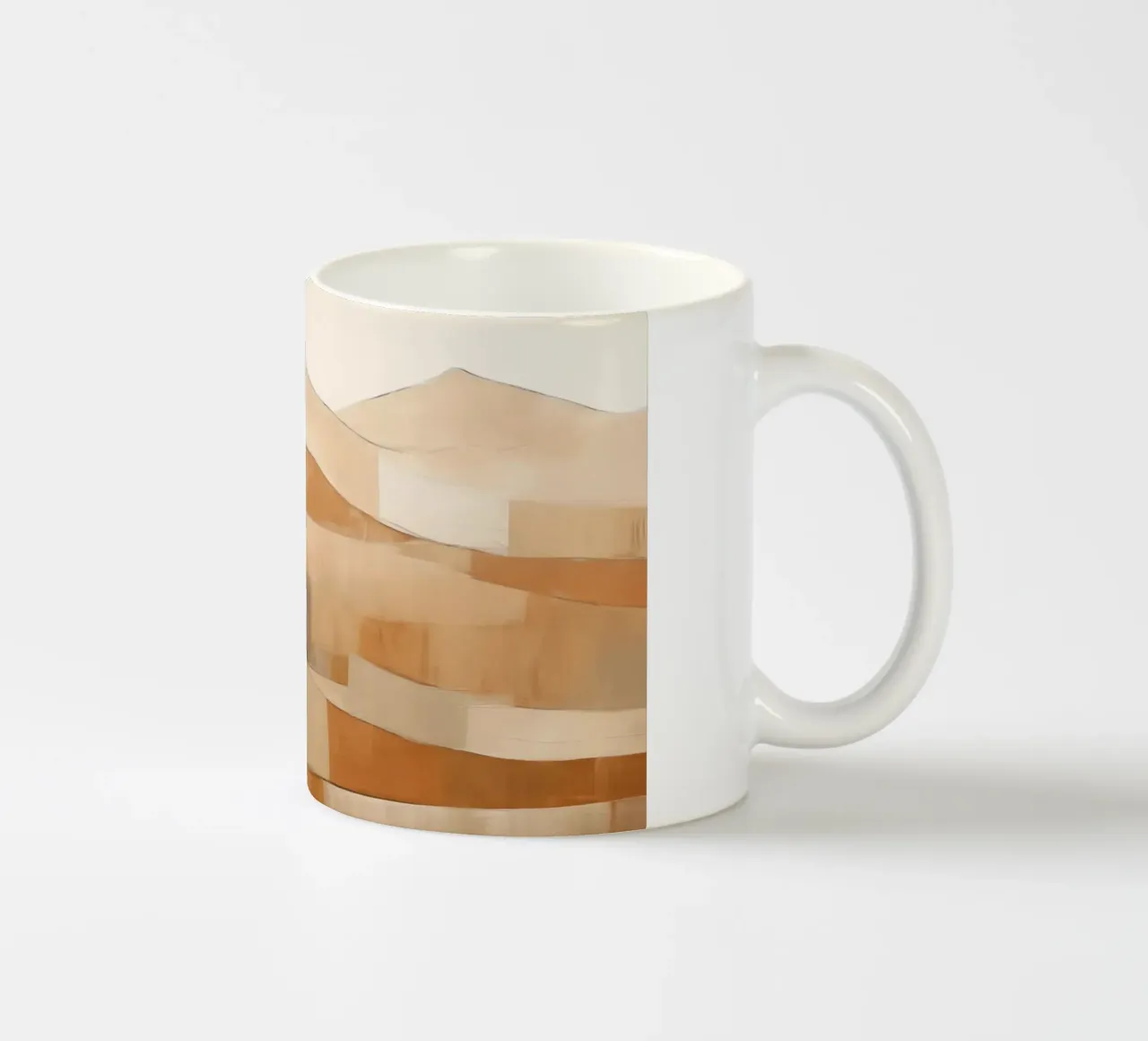 Colline in marrone tazza in ceramica da Imagine