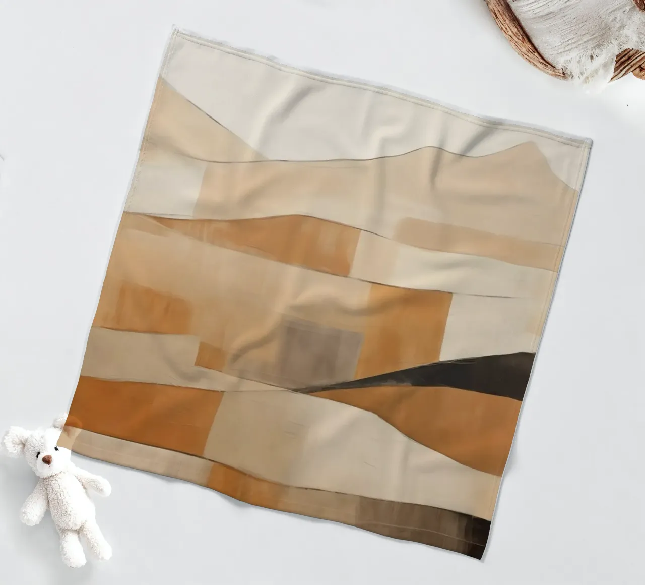 Colline in marrone coperta in pile da Imagine