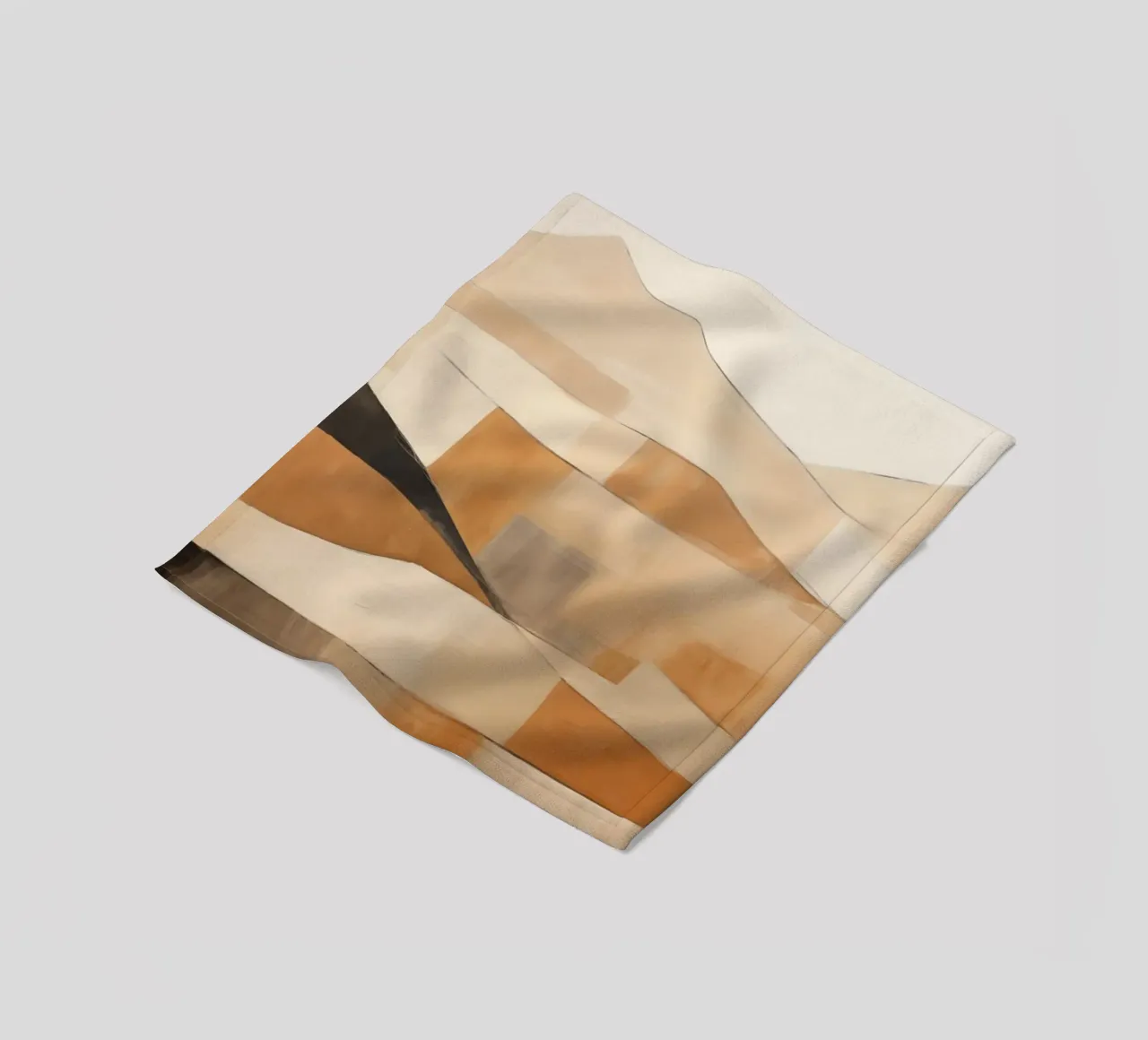 Colline in marrone coperta in pile da Imagine