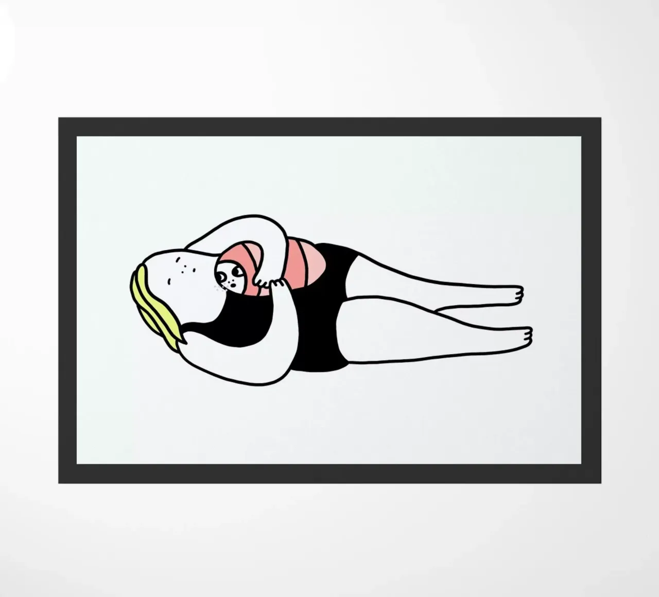 Atem doormat by Herzette