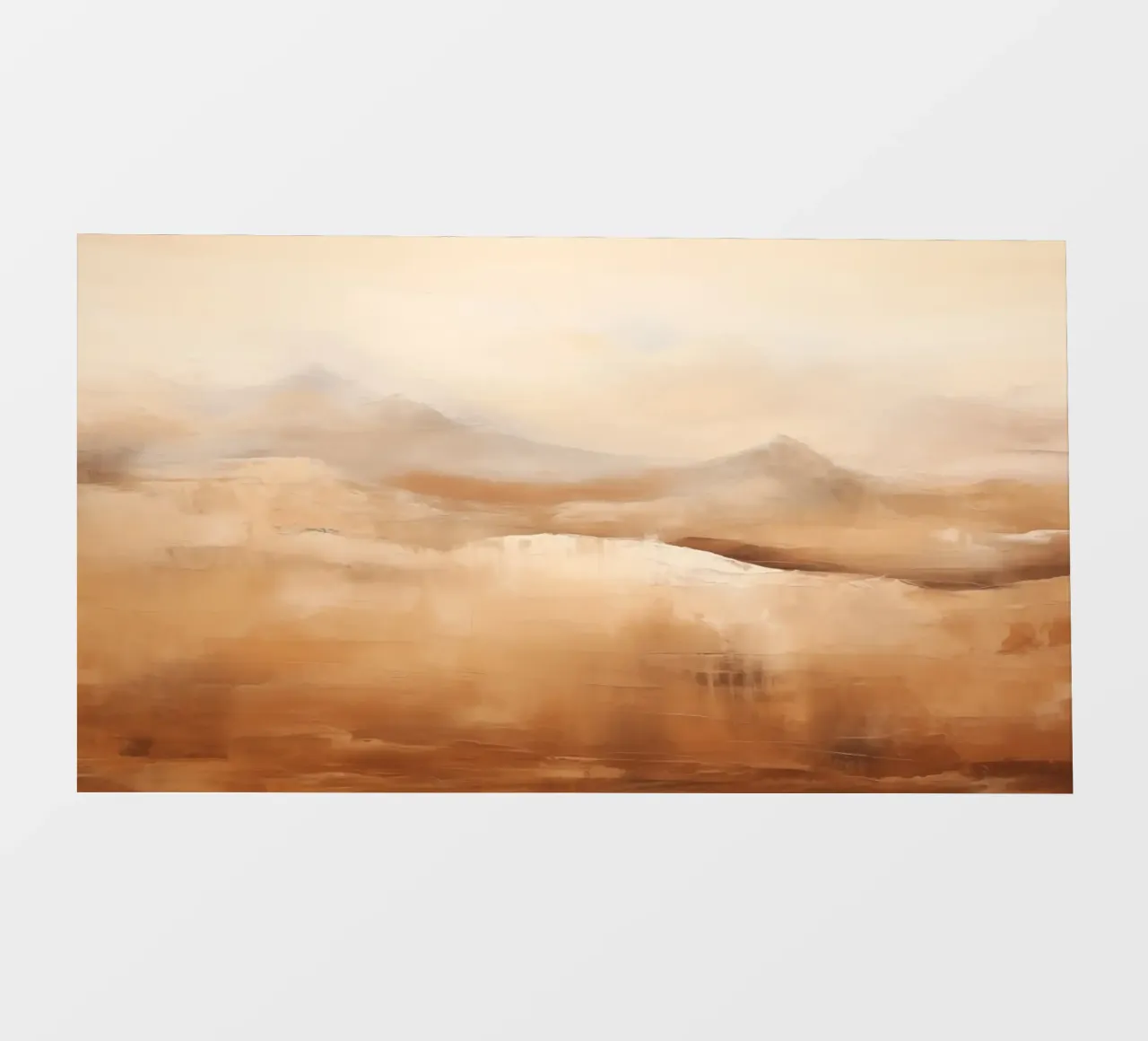 Paesaggio marrone pellicola backlit da Imagine