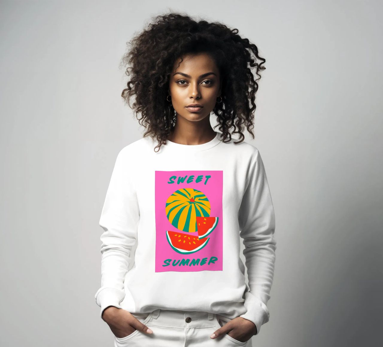 watermelon felpa da Mariery Young