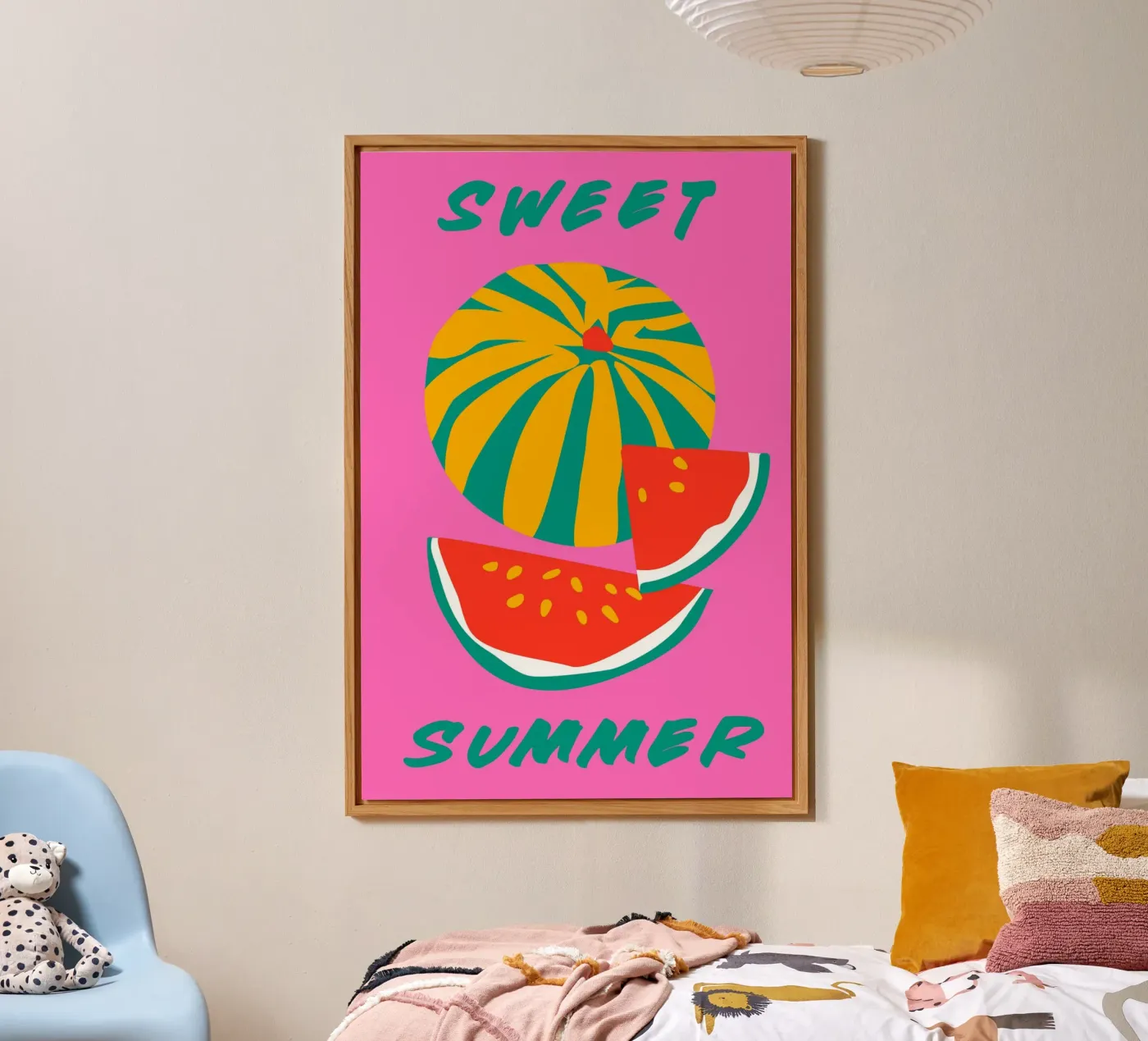 watermelon alluminio dibond da Mariery Young