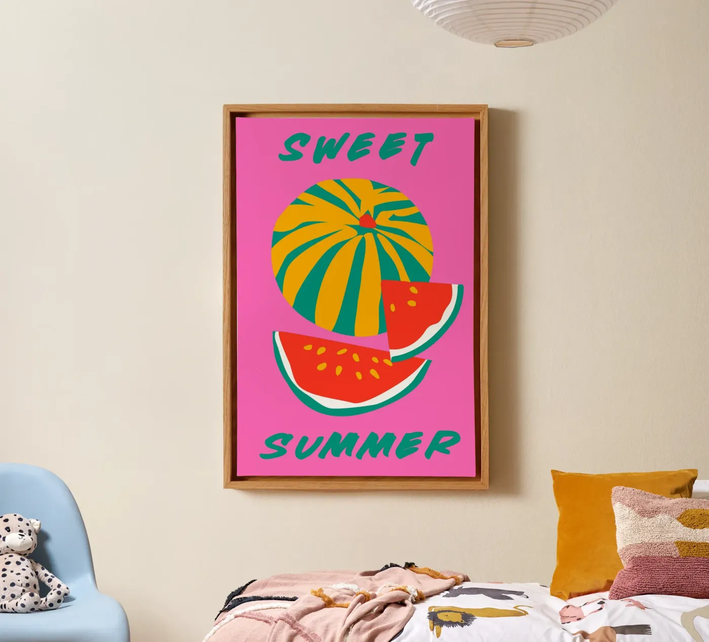 watermelon canvas by Mariery Young