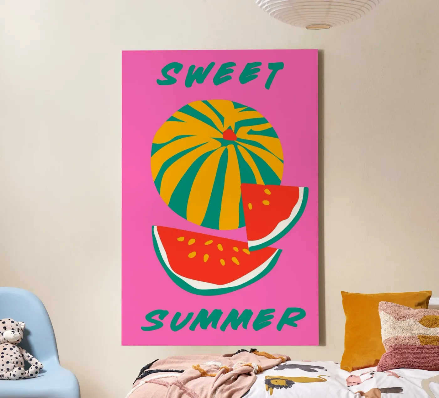 watermelon canvas by Mariery Young