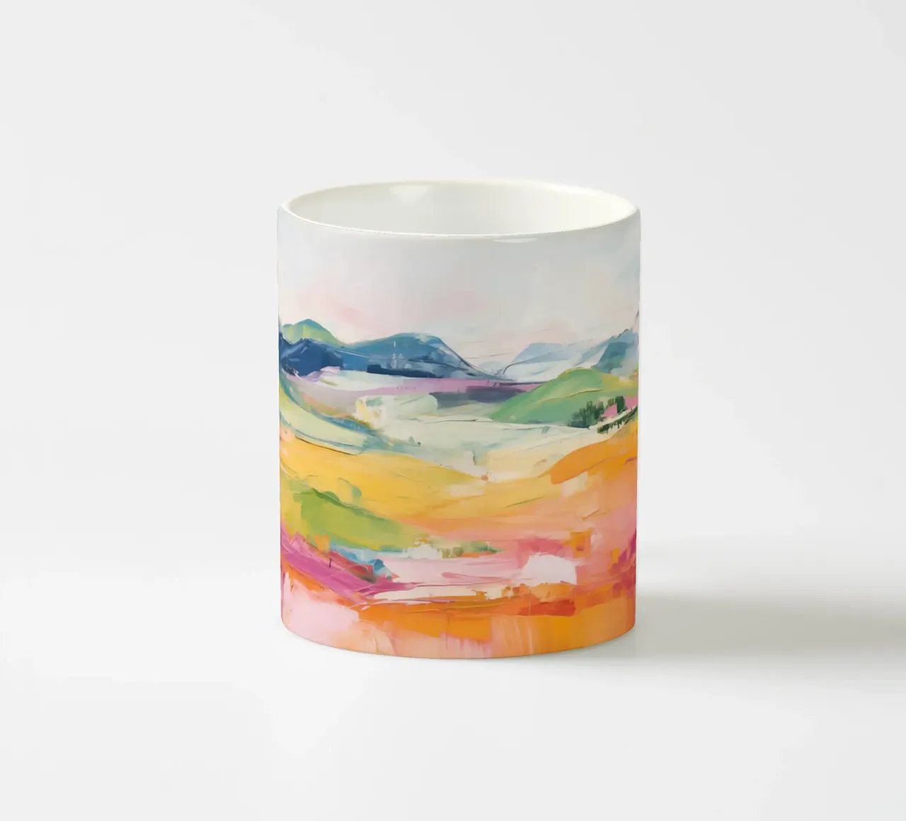 Paesaggio colorato tazza in ceramica da Imagine