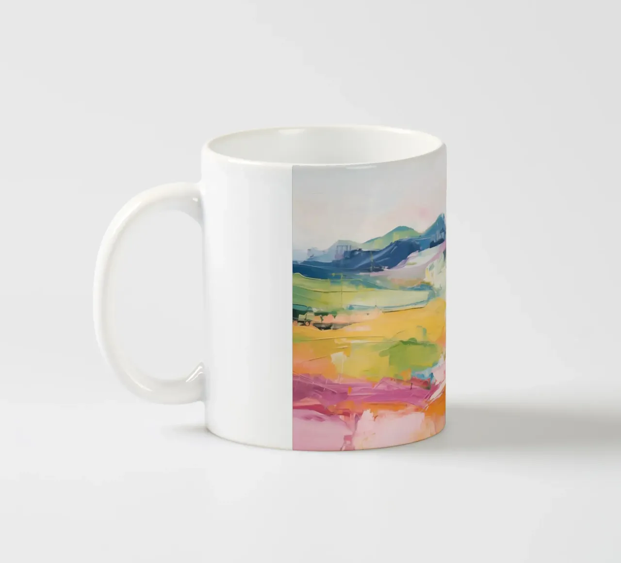 Paesaggio colorato tazza in ceramica da Imagine