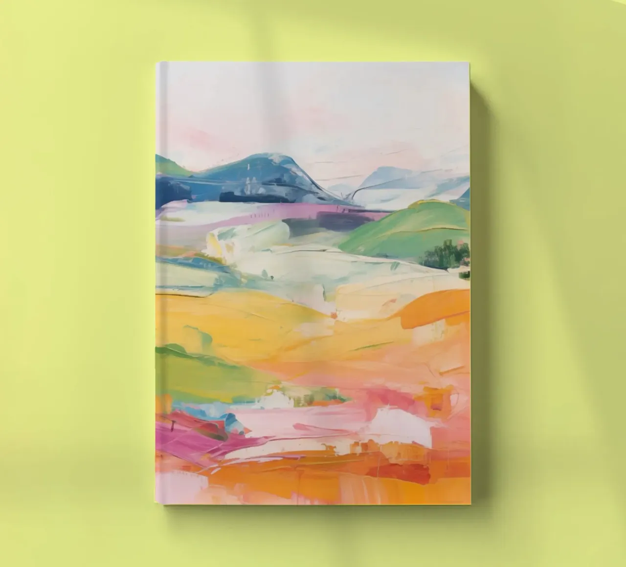 Coloured landscape notebook by Imagine
