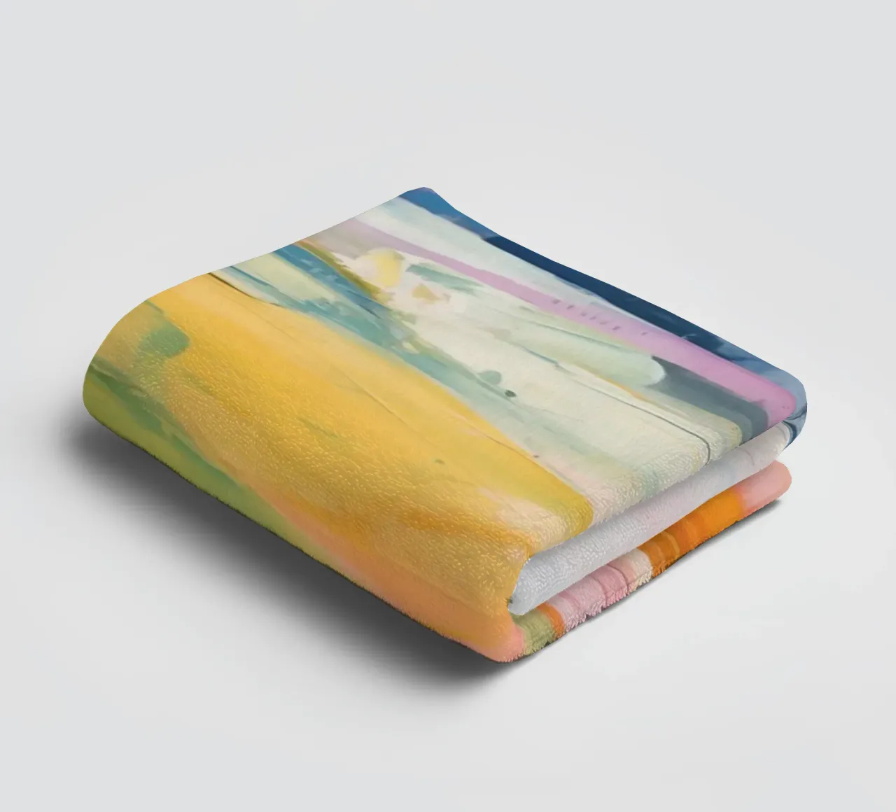 Paesaggio colorato asciugamano da bagno da Imagine