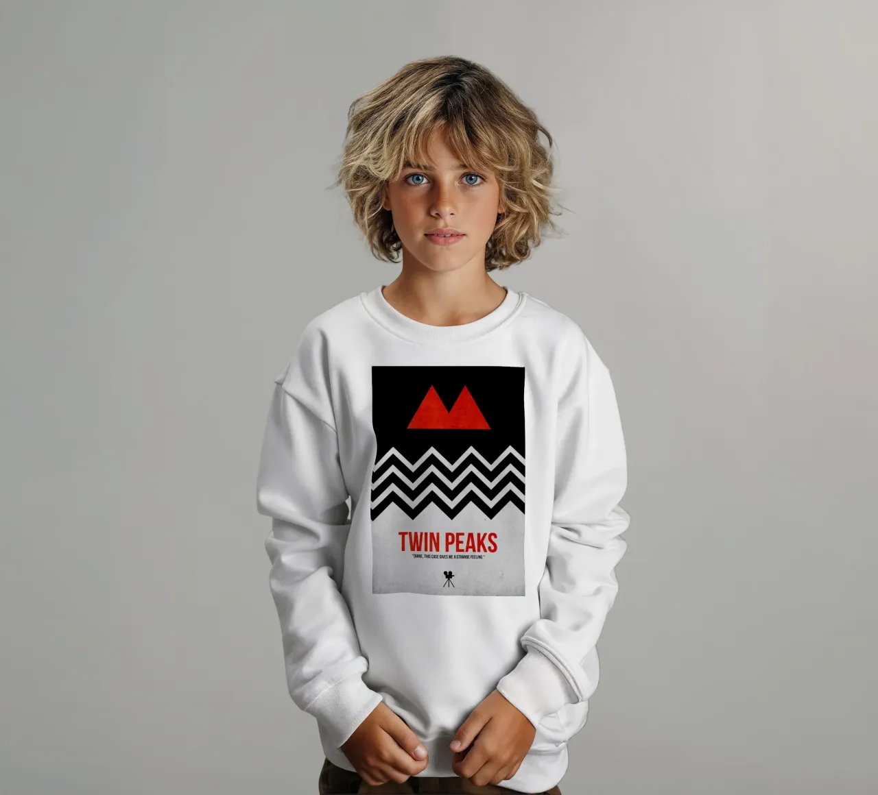 Twin Peaks felpa bambino da Naxart