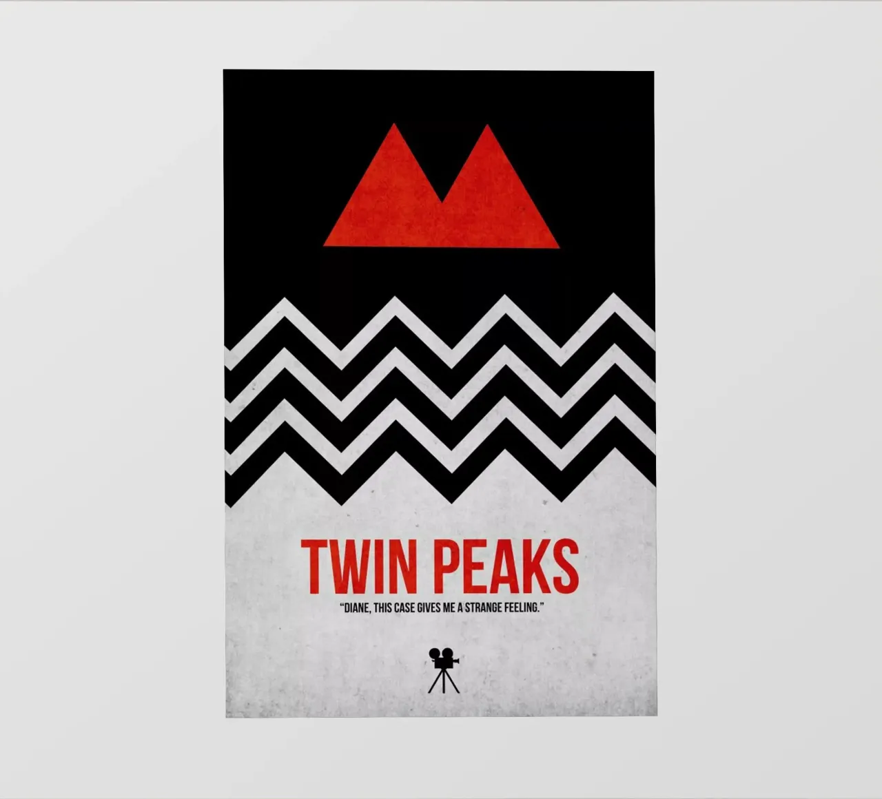 Twin Peaks pellicola backlit da Naxart