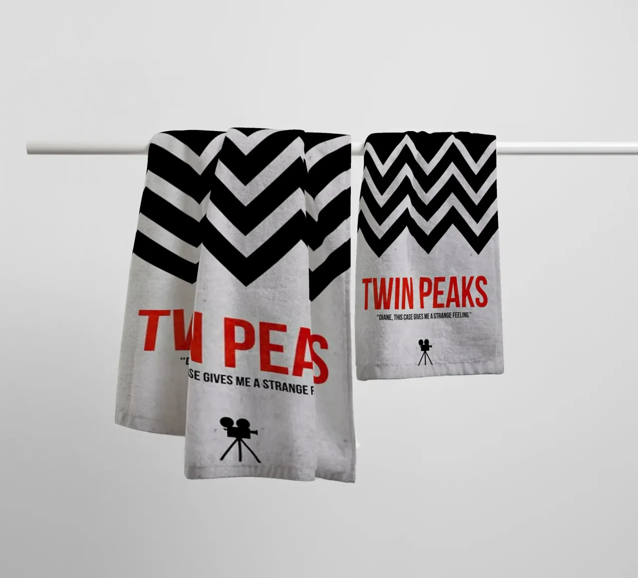 Twin Peaks asciugamano da bagno da Naxart