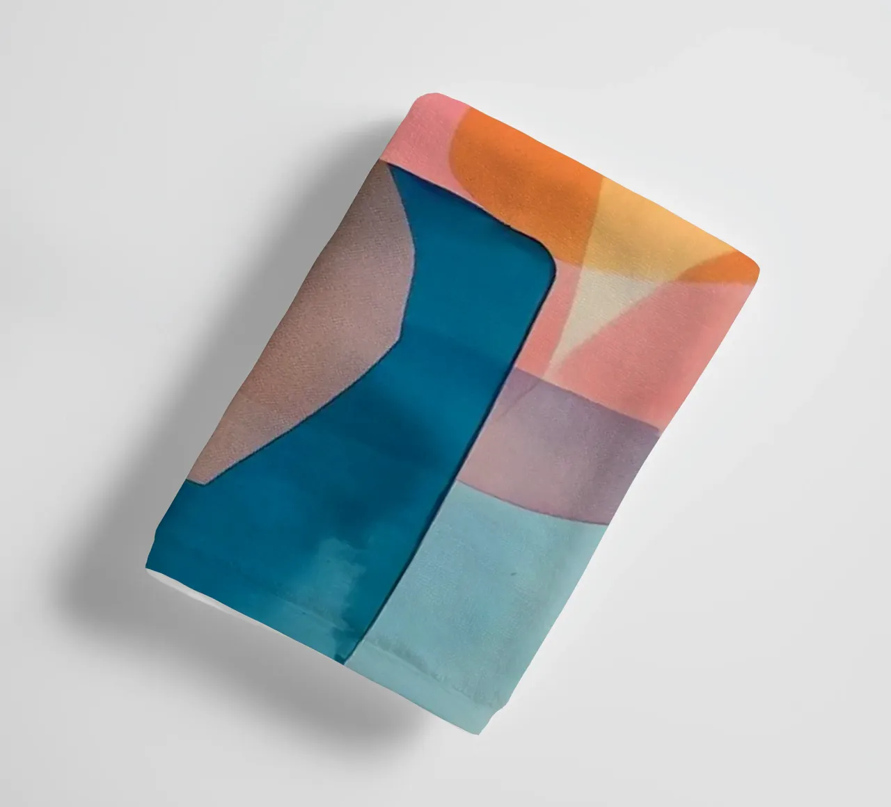 Abstract poppies towel by Imagine