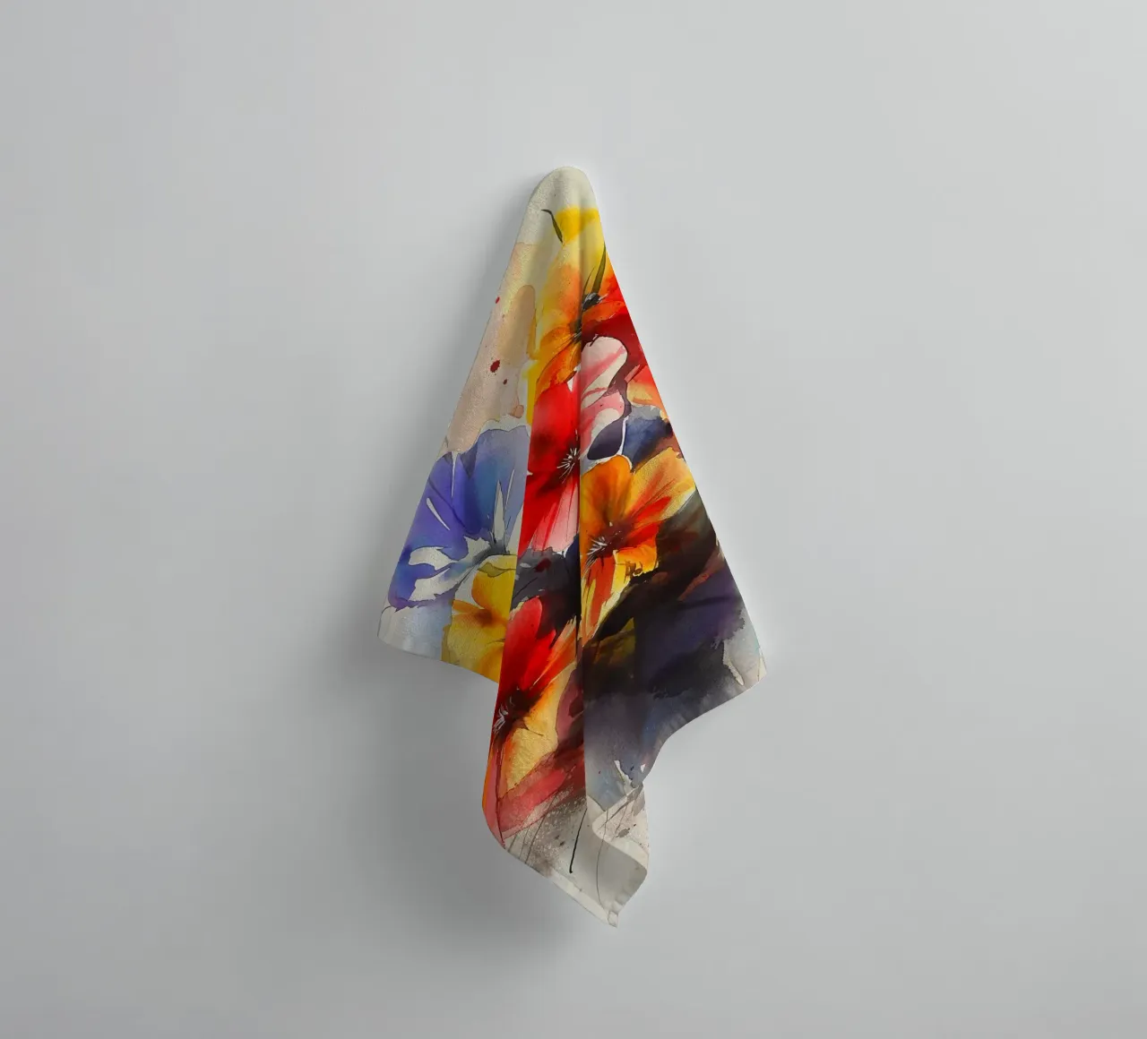 Fiori colorati asciugamano da bagno da Imagine