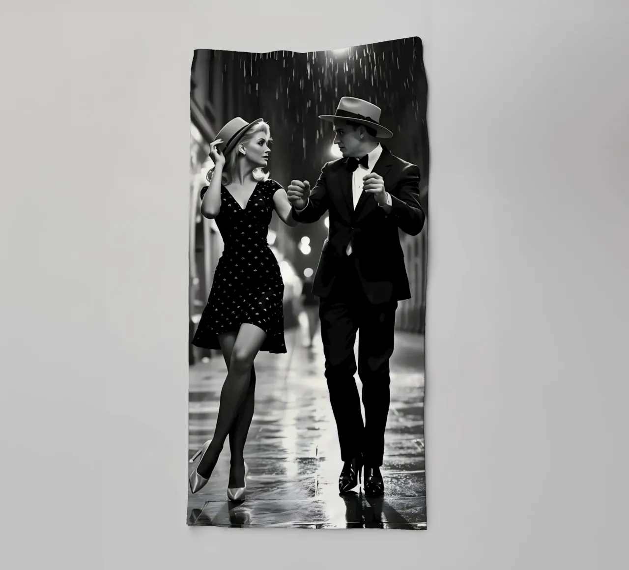 Dancing in the rain towel by Anita's Dream