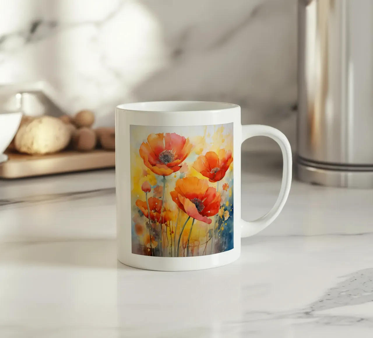 Klaprozen tazza in ceramica da Imagine