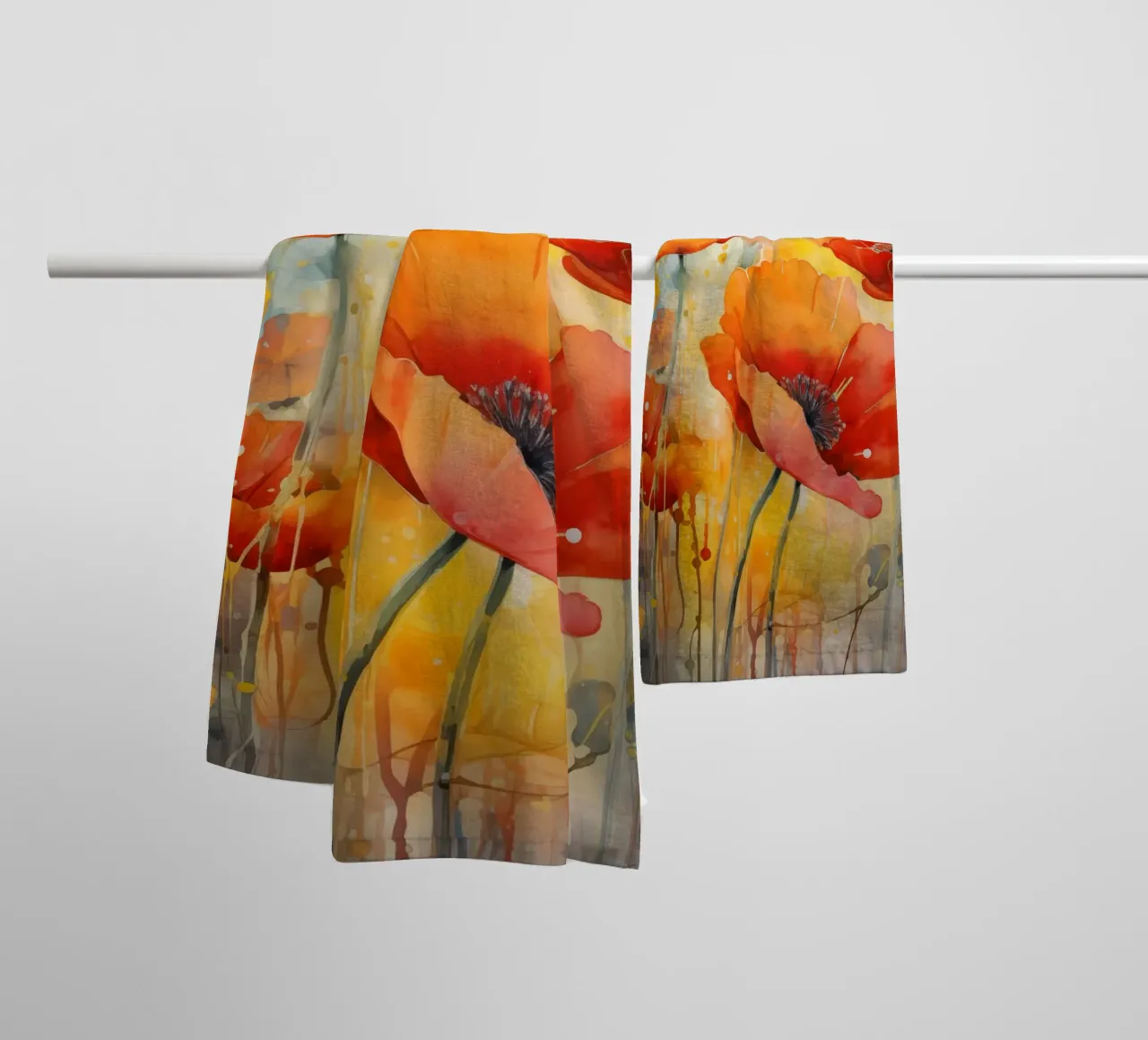 Klaprozen towel by Imagine