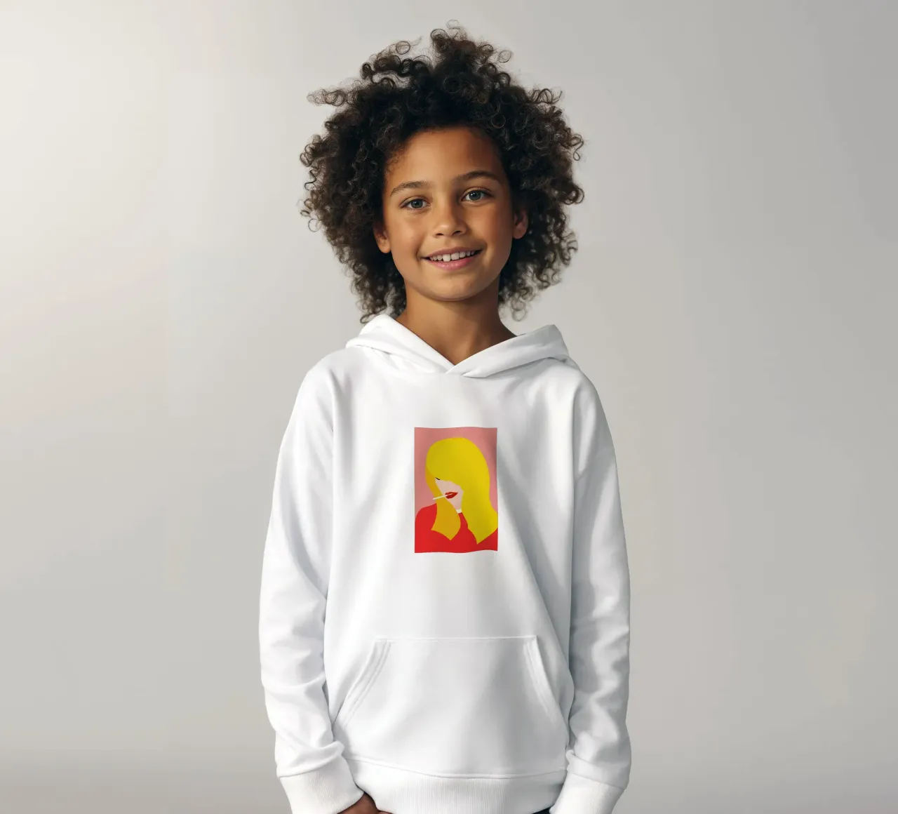 Brigitte kids hoodie by Rosi Feist