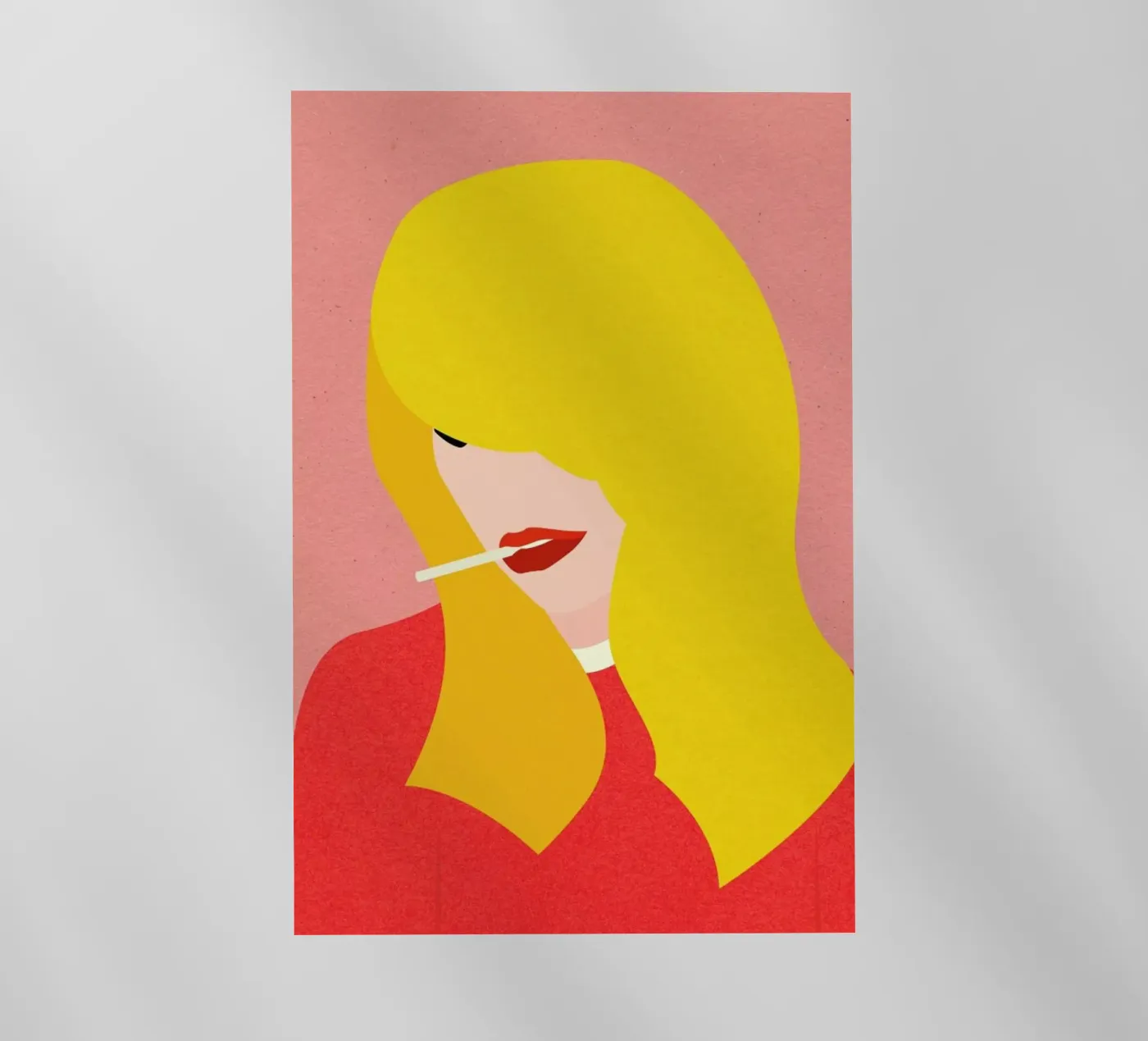 Brigitte backlit film by Rosi Feist