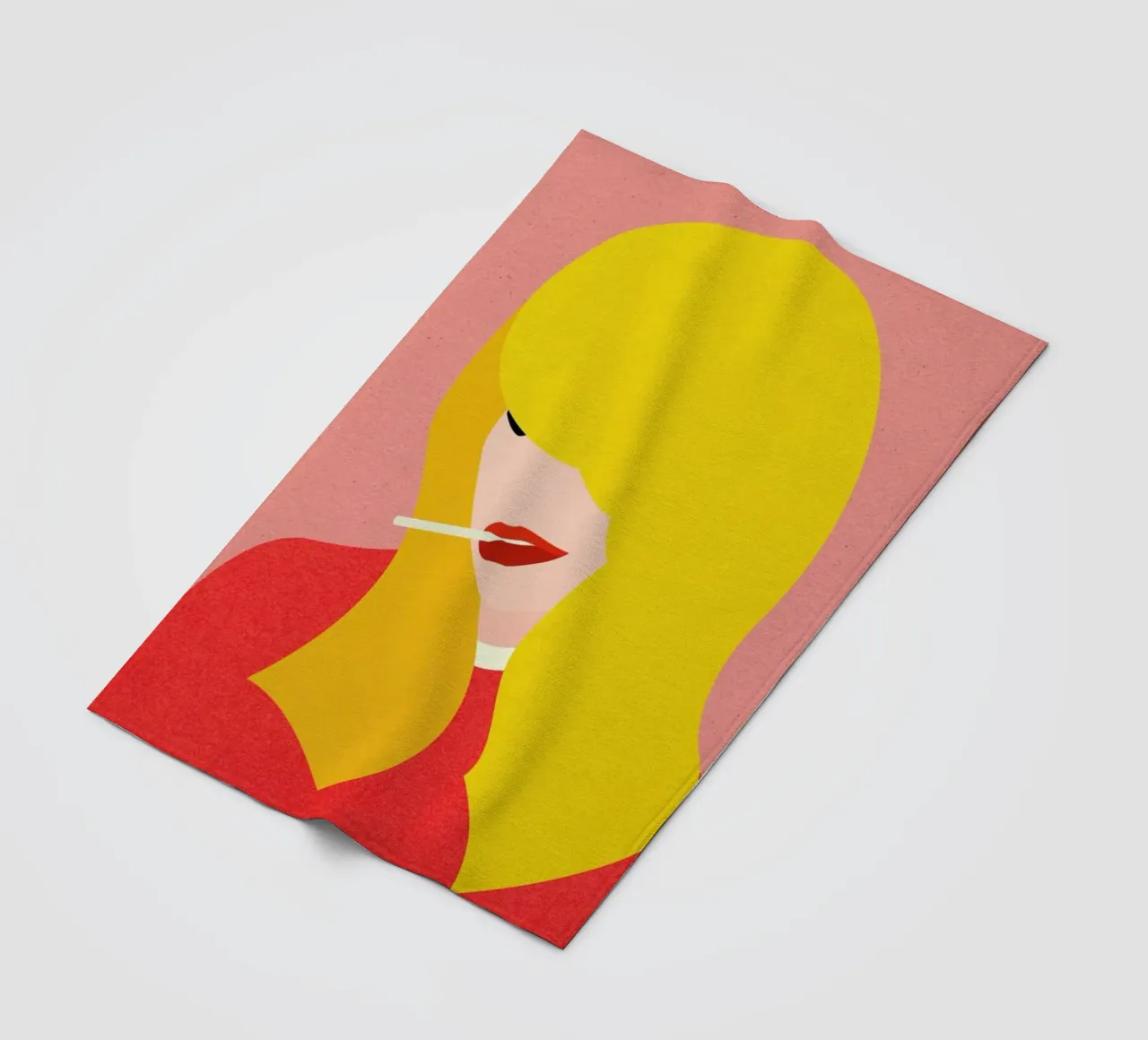 Brigitte coperta in pile da Rosi Feist