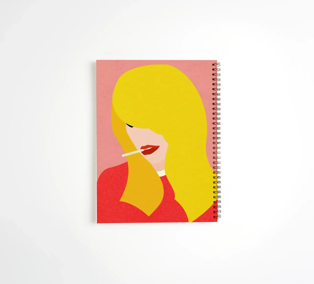 Brigitte spiral notebook by Rosi Feist