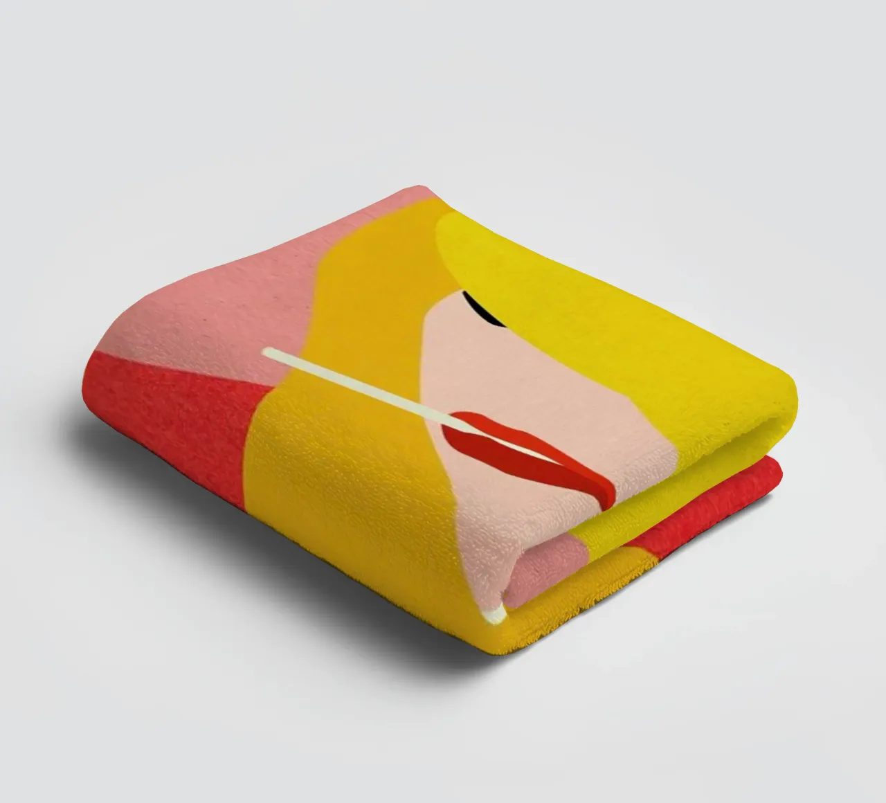 Brigitte towel by Rosi Feist