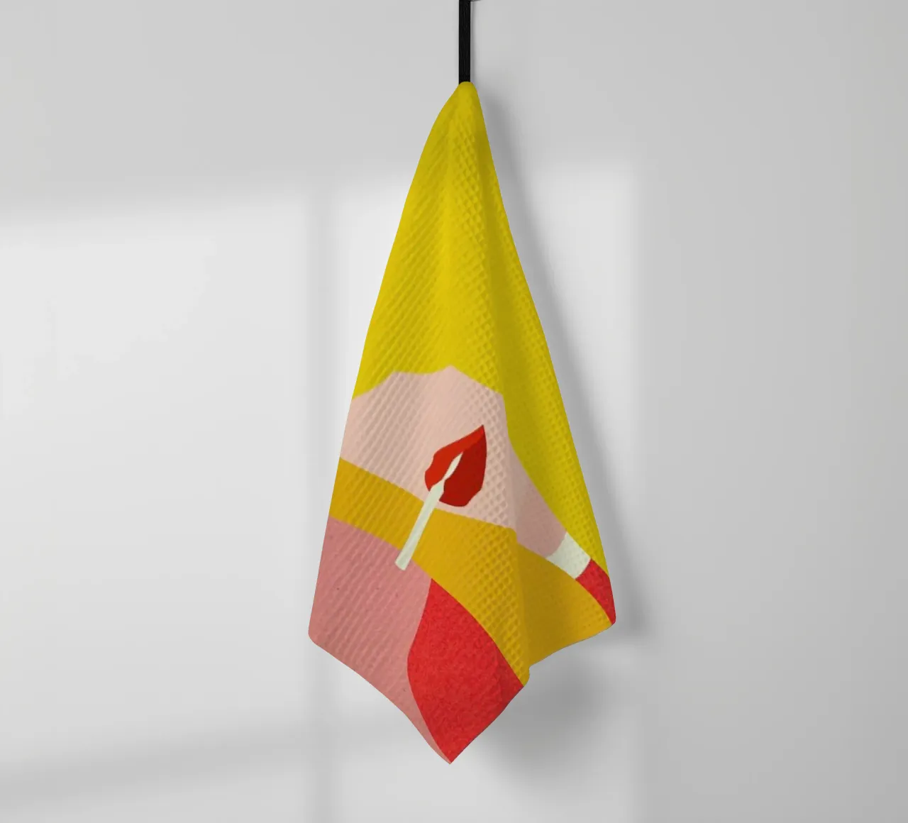 Brigitte tea towel by Rosi Feist