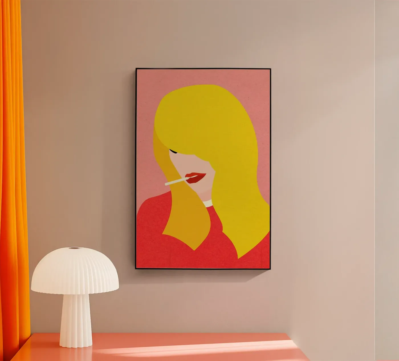 Brigitte plexiglass da Rosi Feist