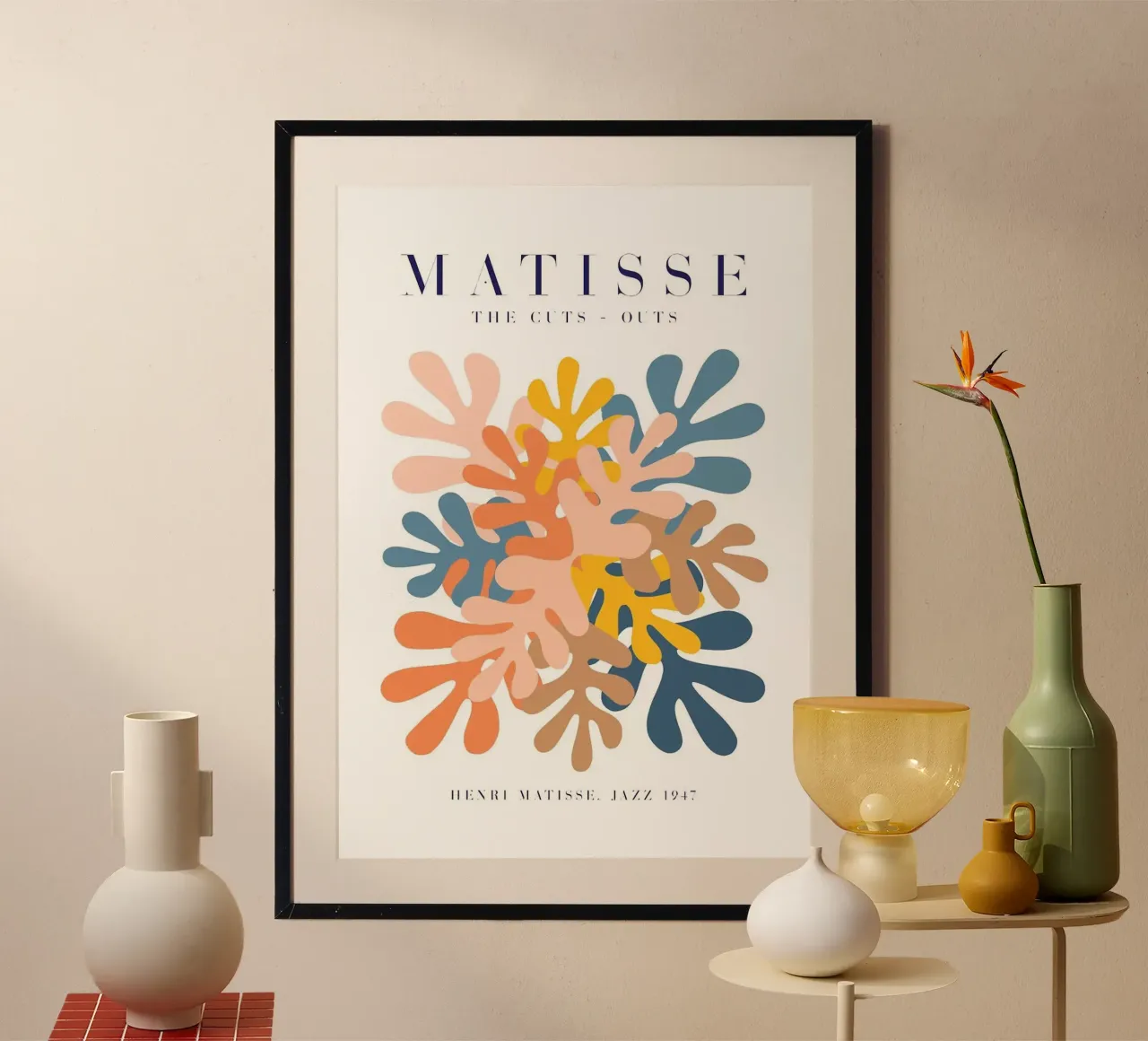 découpes formes abstraites poster de Luke Yaeger