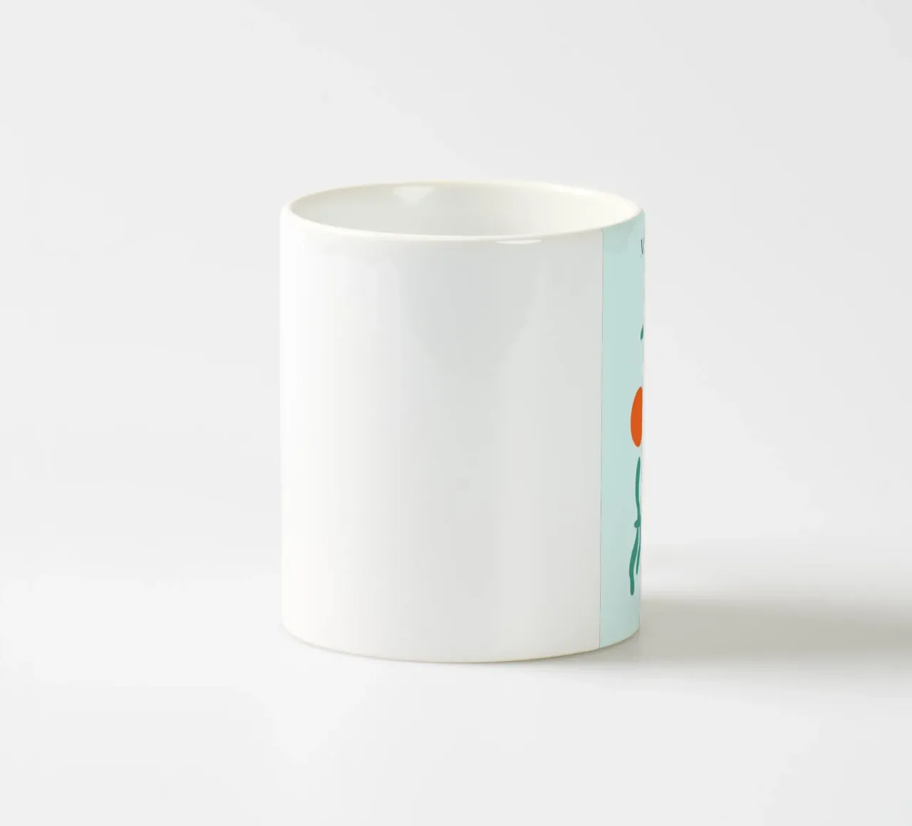 forme astratte tazza in ceramica da Luke Yaeger