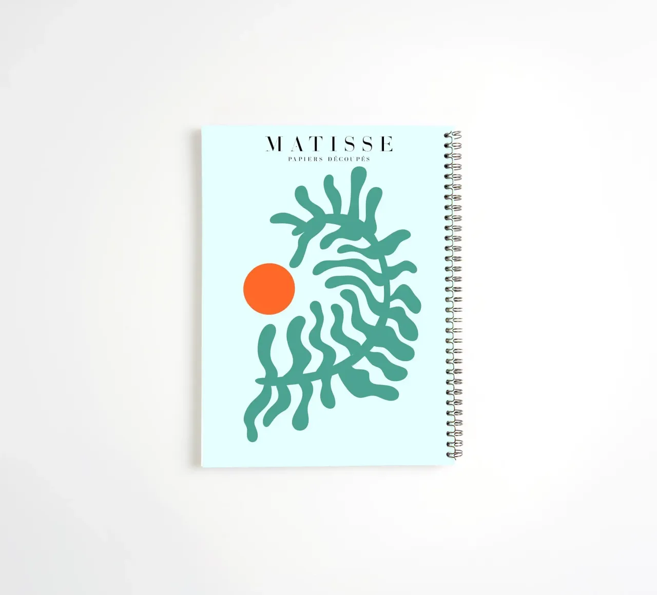 abstract shapes spiral notebook by Luke Yaeger