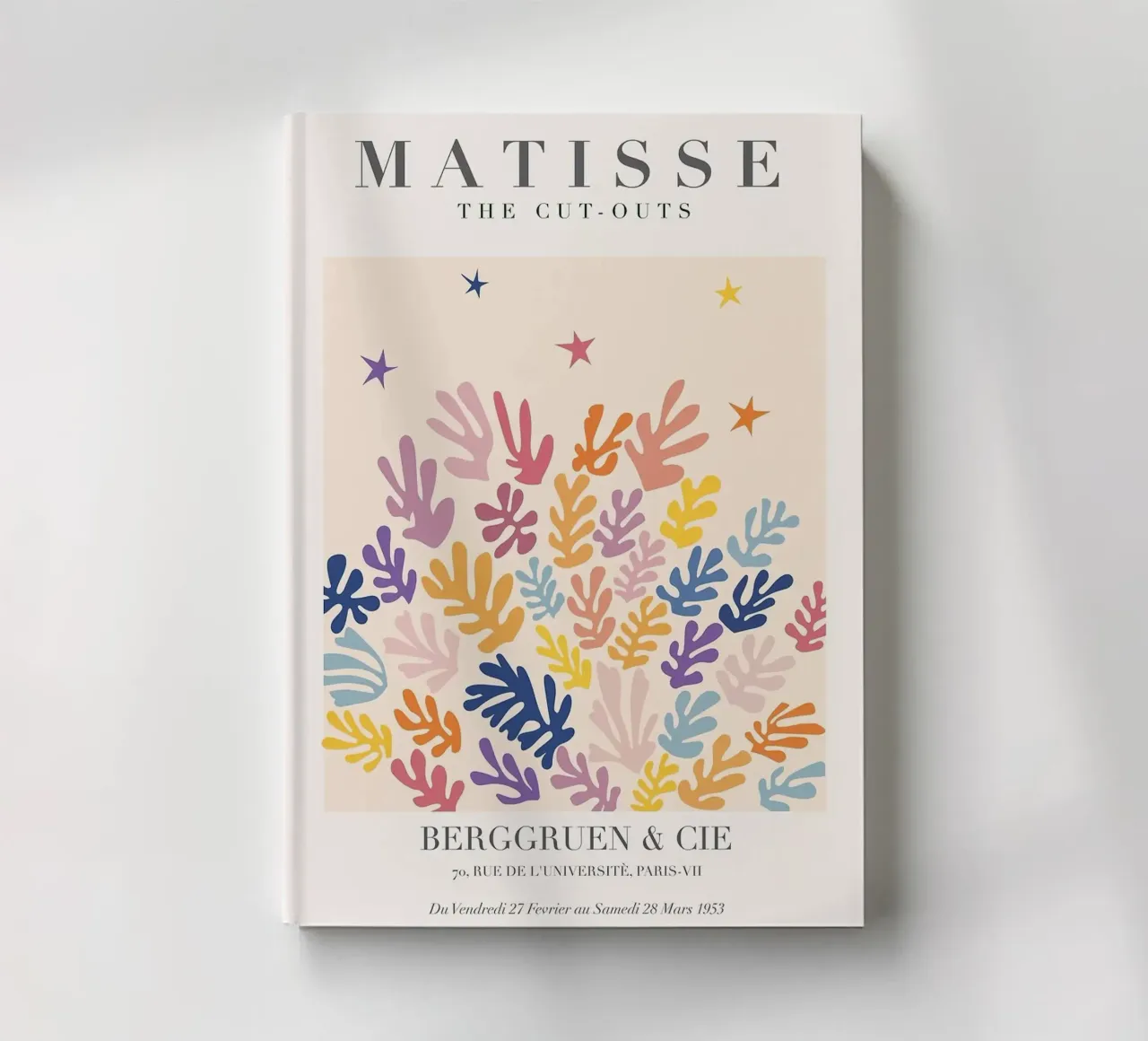 feuilles colorées à découper carnet de notes de Luke Yaeger