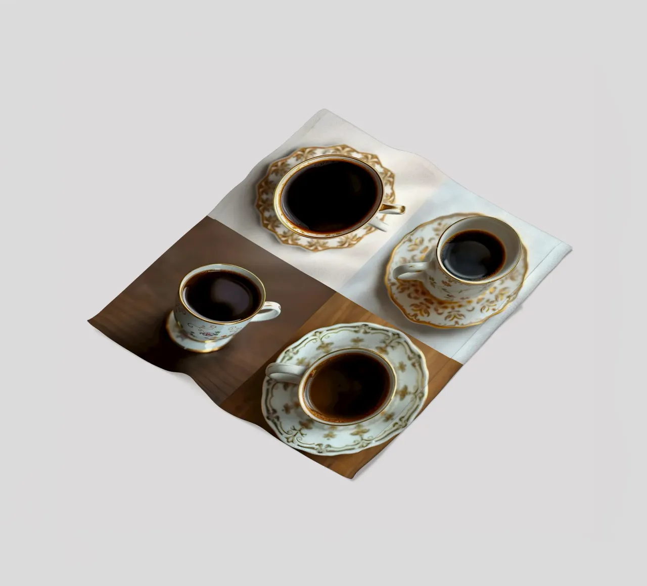 Erinnern Sie sich an Ihr Gefühl bei der ersten Tasse heute? Fleecedecke von Anita's Dream